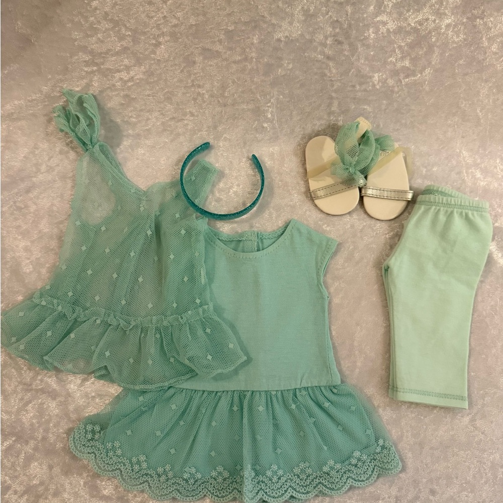 American Girl Truly Me Spring Breeze Dress Set - Picture 2 of 2